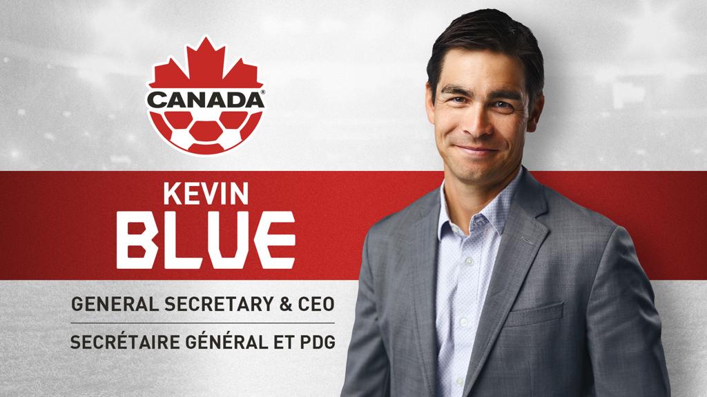 Soccer-Blue delegated Canada Soccer President and general secretary